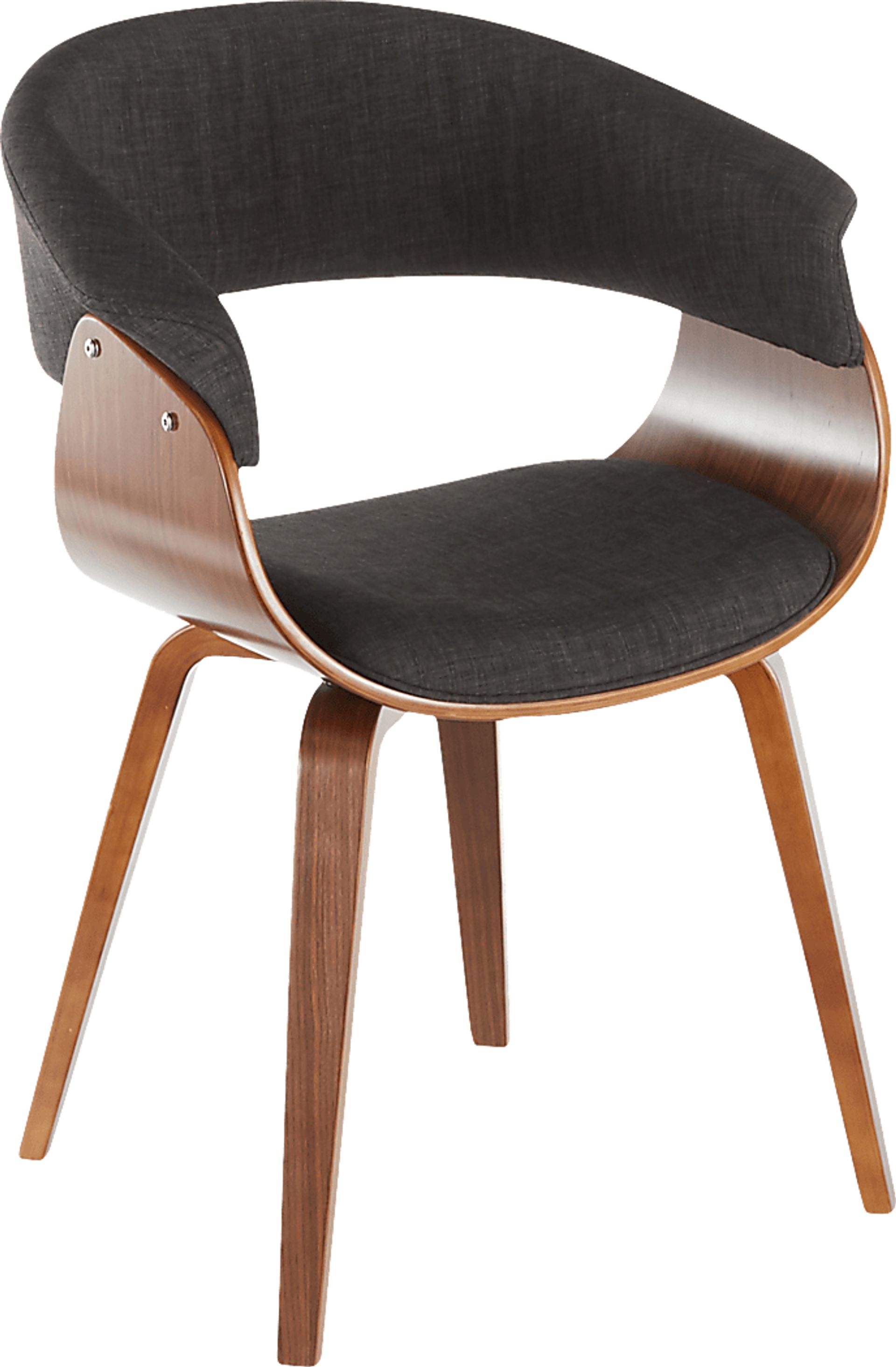 Kahmiel I Charcoal Arm Chair, Set of 2 - Image 6