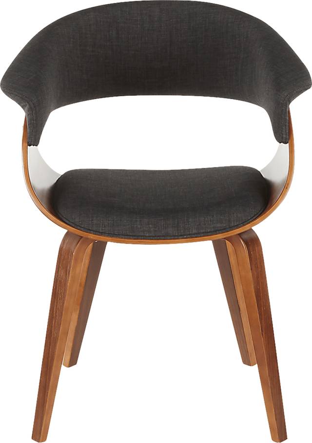Kahmiel I Charcoal Arm Chair, Set of 2 - Thumbnail - Image 10