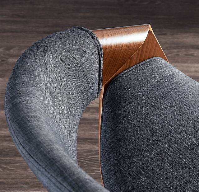 Kahmiel I Charcoal Arm Chair, Set of 2 - Thumbnail - Image 12