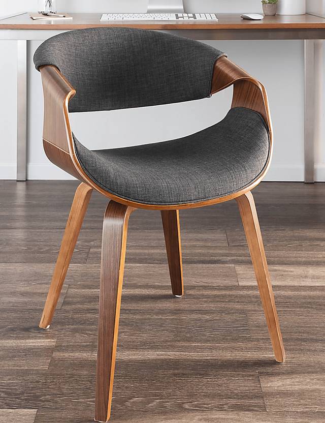 Kahmiel I Charcoal Arm Chair, Set of 2 - Thumbnail - Image 4