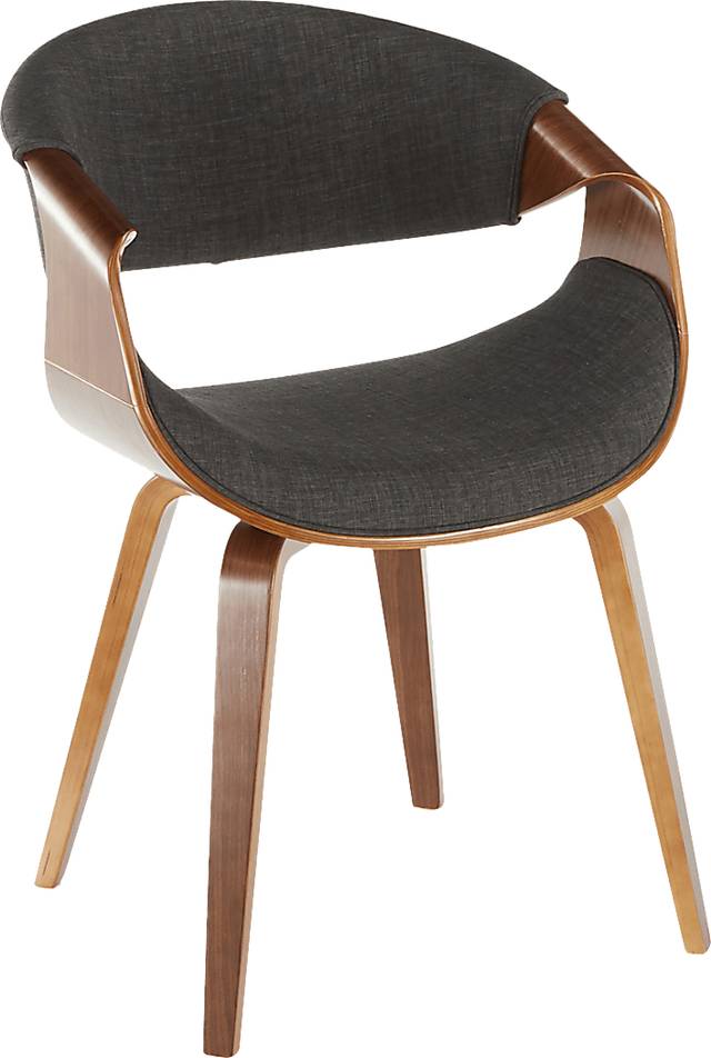 Kahmiel I Charcoal Arm Chair, Set of 2 - Thumbnail - Image 5