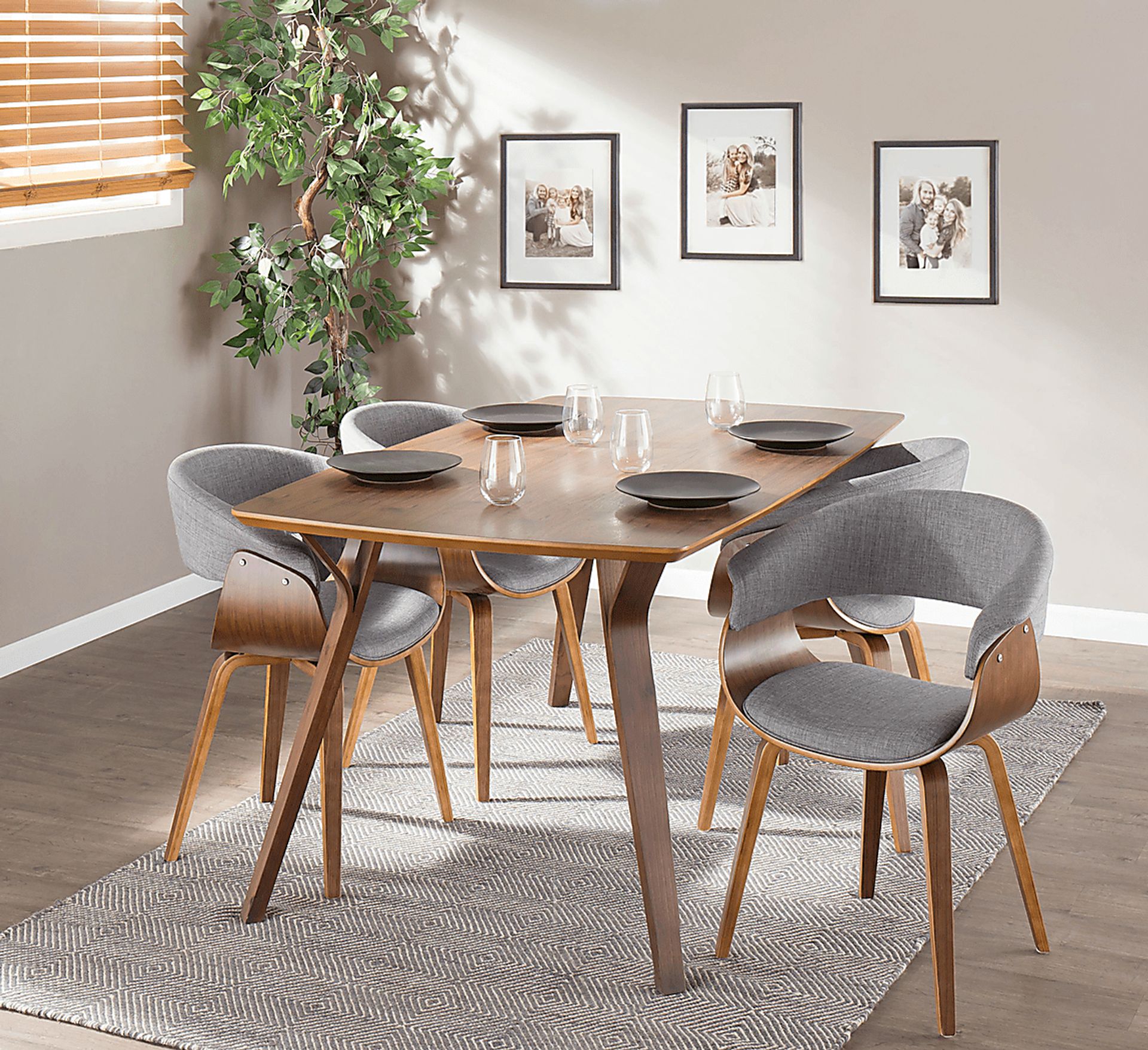 Kahmiel I Gray Arm Chair, Set of 2 - Image 2