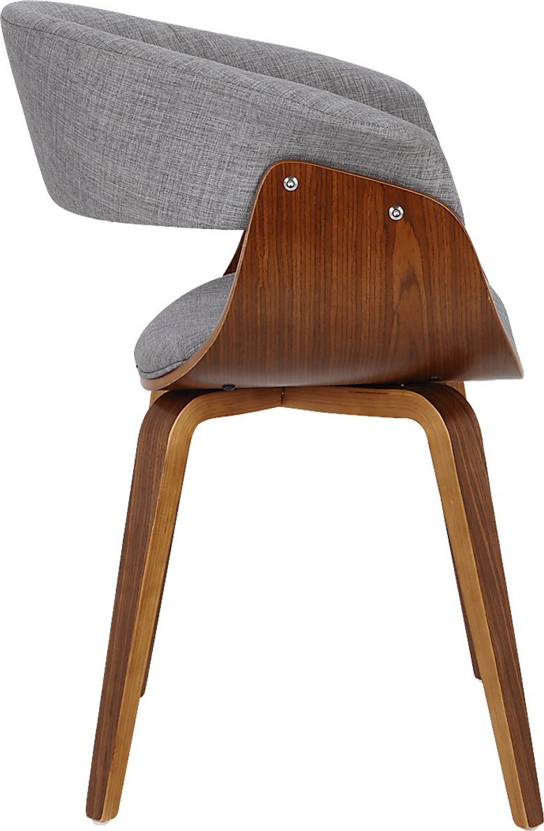 Kahmiel I Gray Arm Chair, Set of 2