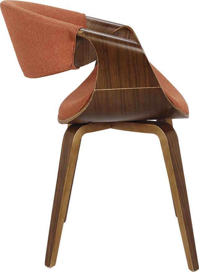 Kahmiel I Orange Arm Chair, Set of 2 - Thumbnail - Image 7