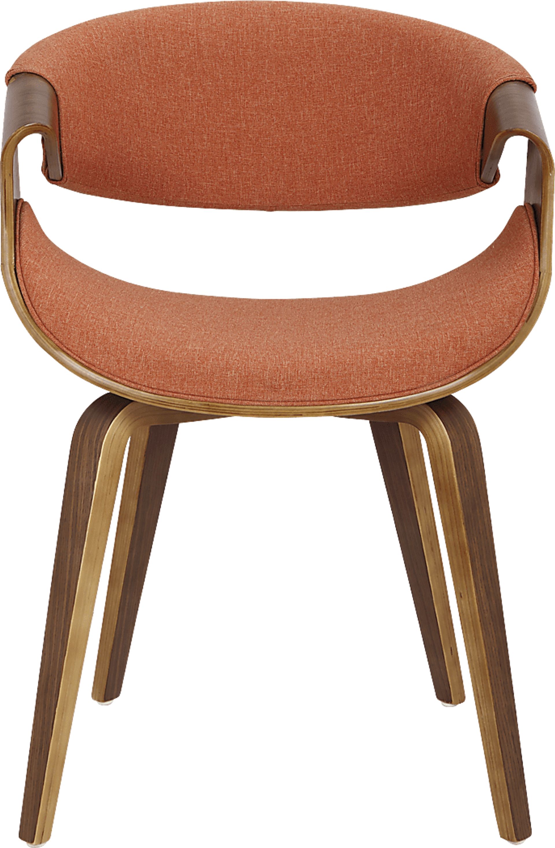 Kahmiel I Orange Arm Chair, Set of 2 - Image 9