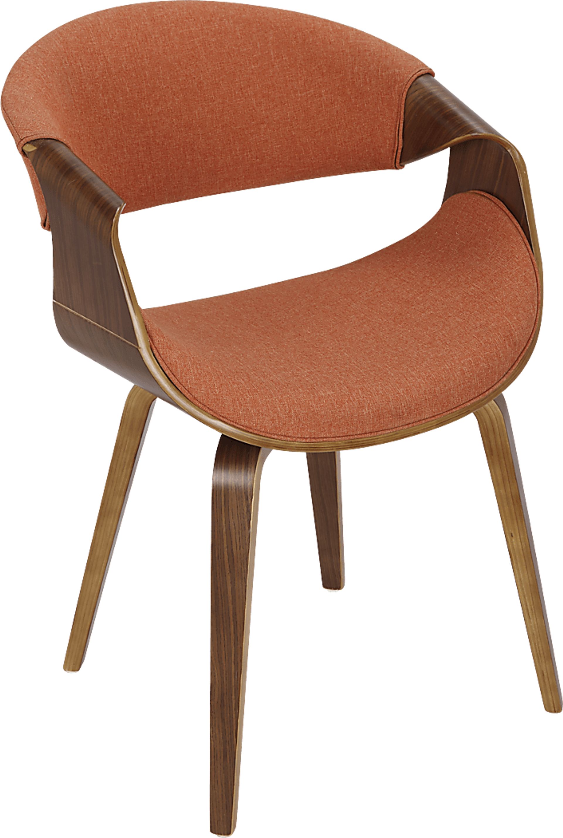 Kahmiel I Orange Arm Chair, Set of 2 - Image 10