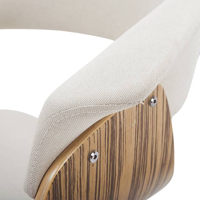Kahmiel II Cream Arm Chair, Set of 2 - Thumbnail - Image 11
