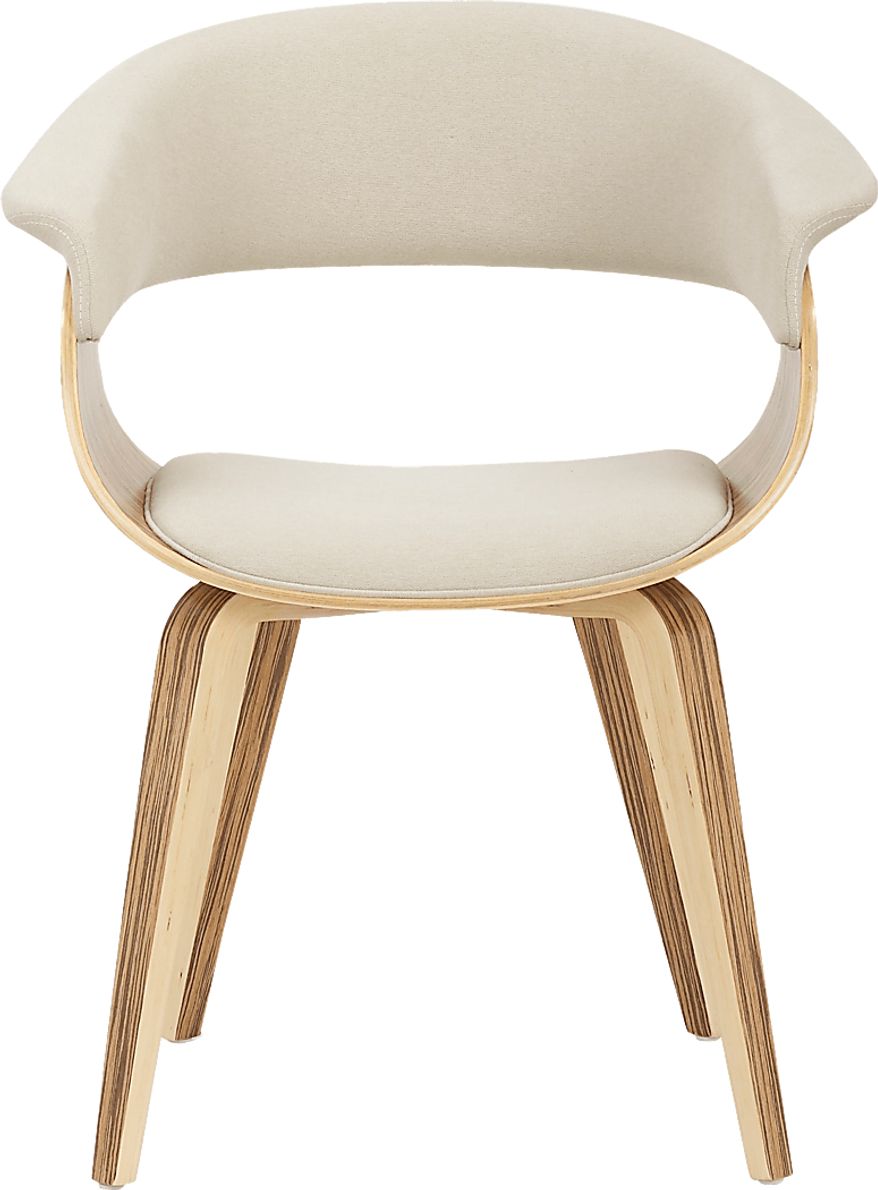 Kahmiel II Cream Arm Chair, Set of 2