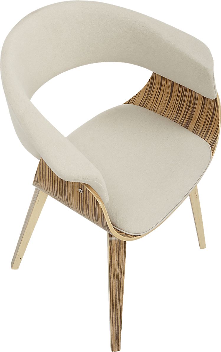 Kahmiel II Cream Arm Chair, Set of 2