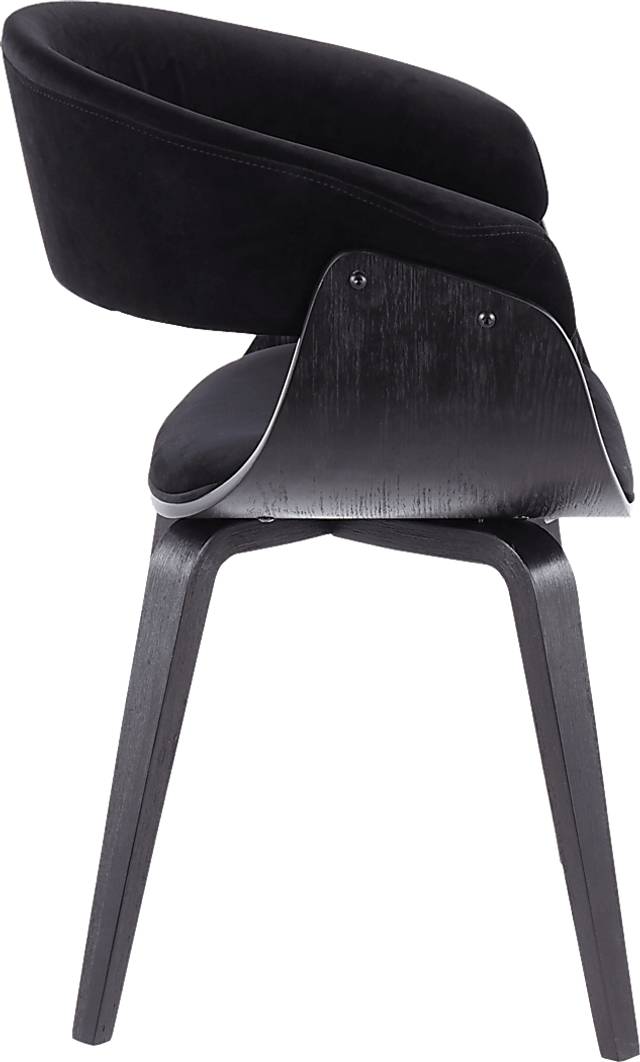 Kahmiel III Black Arm Chair, Set of 2 - Thumbnail - Image 11
