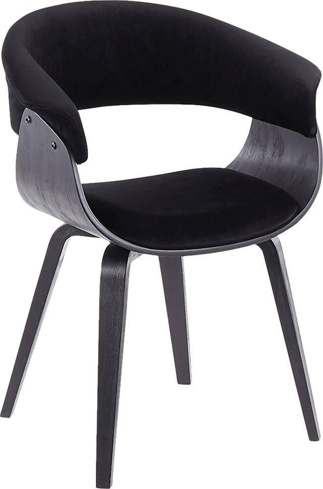 Kahmiel III Black Arm Chair, Set of 2 - Thumbnail - Image 9