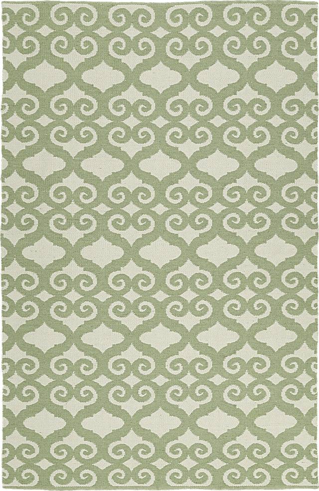 Kaholo Green 8' x 10' Indoor/Outdoor Rug - Thumbnail - Image 1