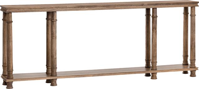 Kahuku Brown Console Table - Thumbnail - Image 1