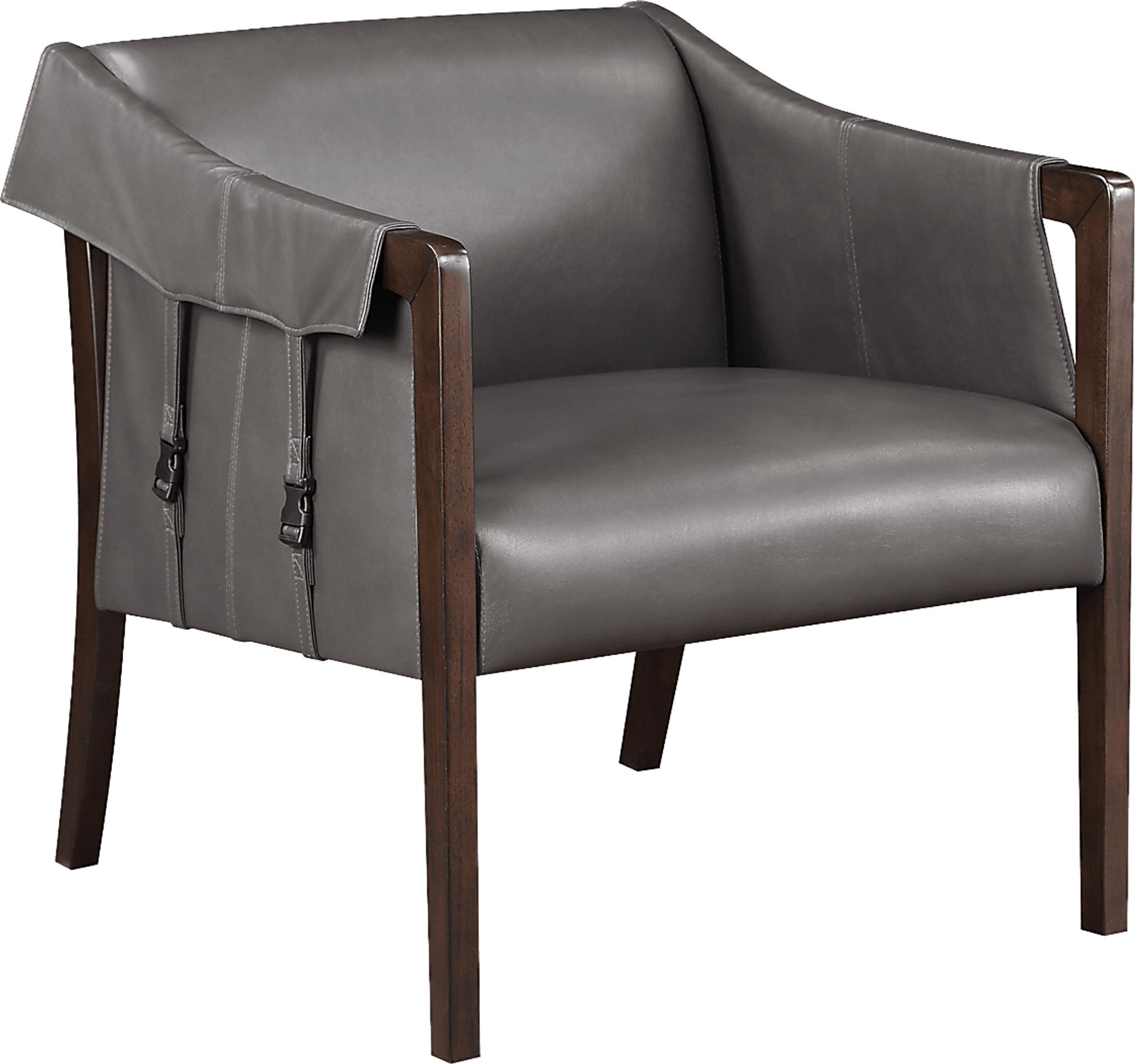 Kahul Gray Accent Chair - Image 1