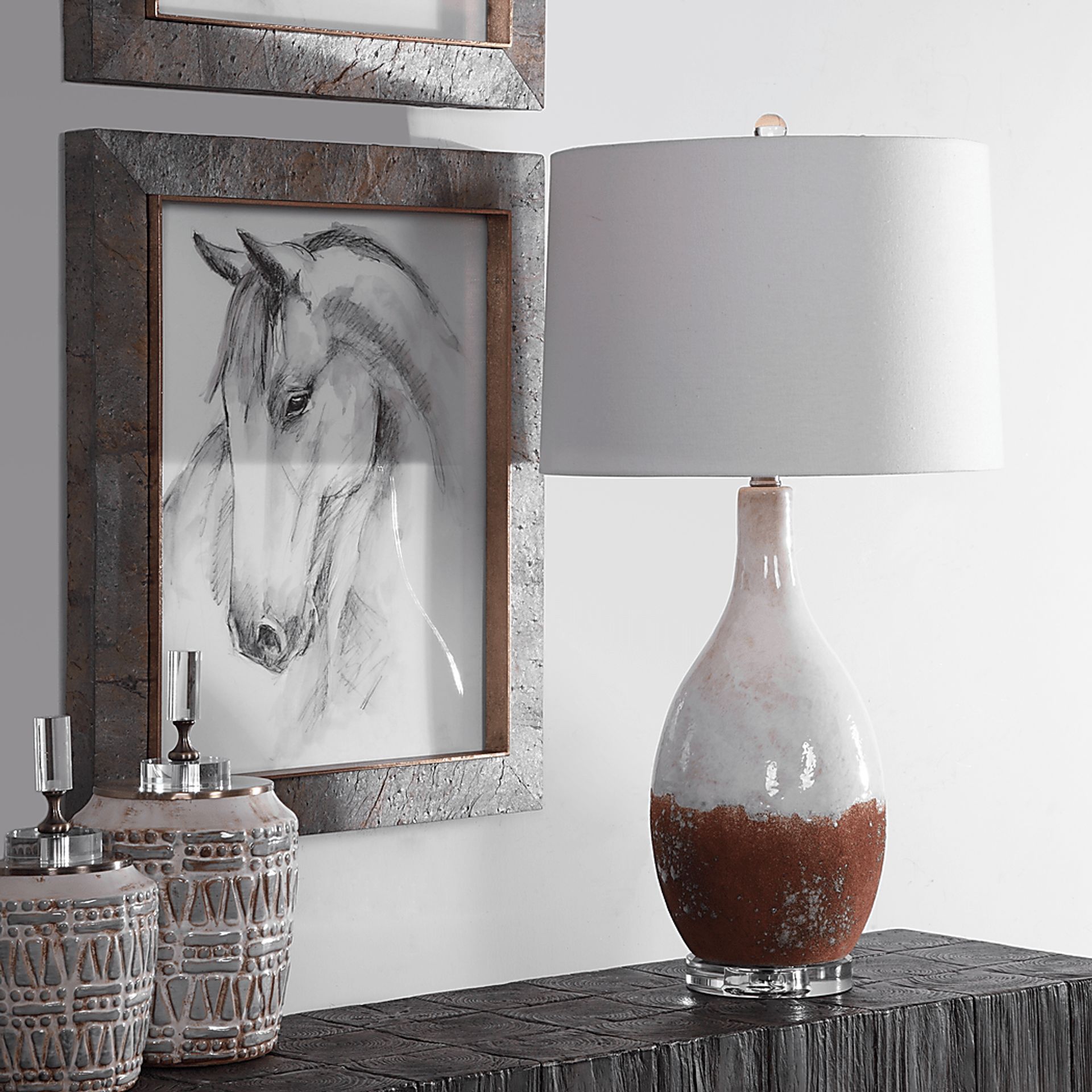 Kai Estates Brown Lamp - Image 2