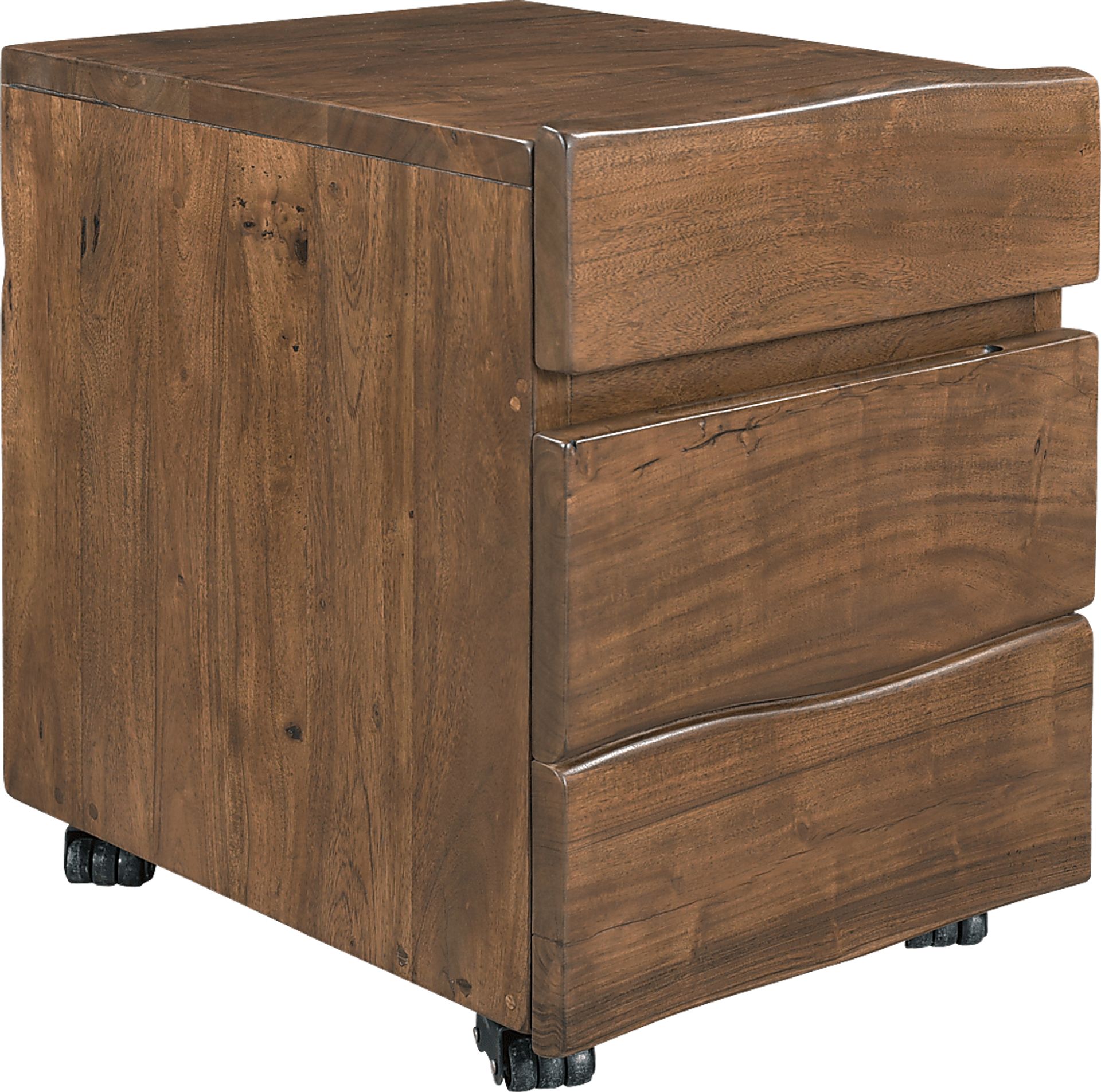 Kai Pecan File Cabinet - Image 1