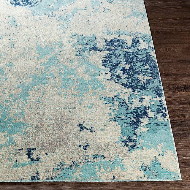 Kaiah Navy 5'3 x 7'3 Rug - Thumbnail - Image 5