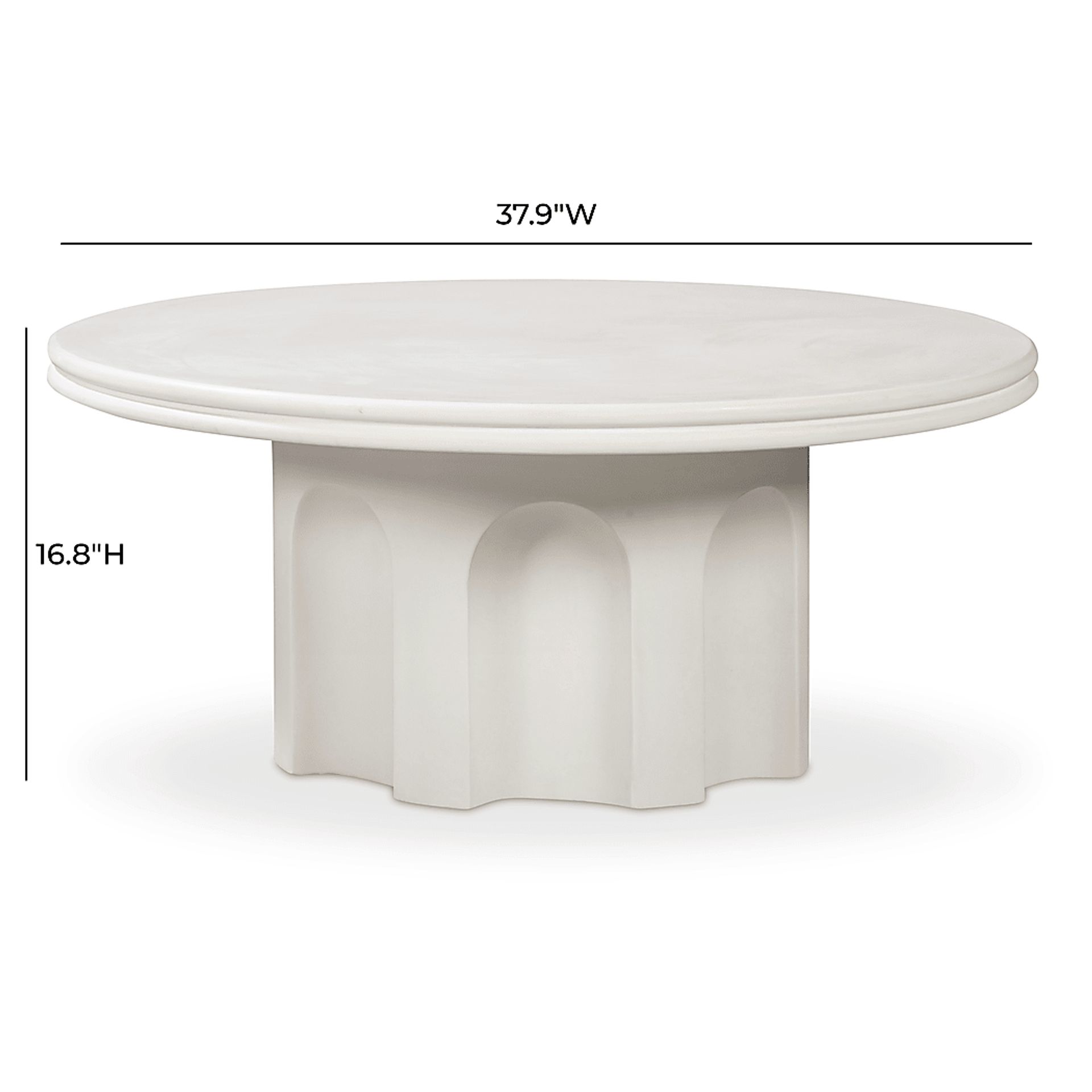 Kaihe Beige Cocktail Table - Image 5