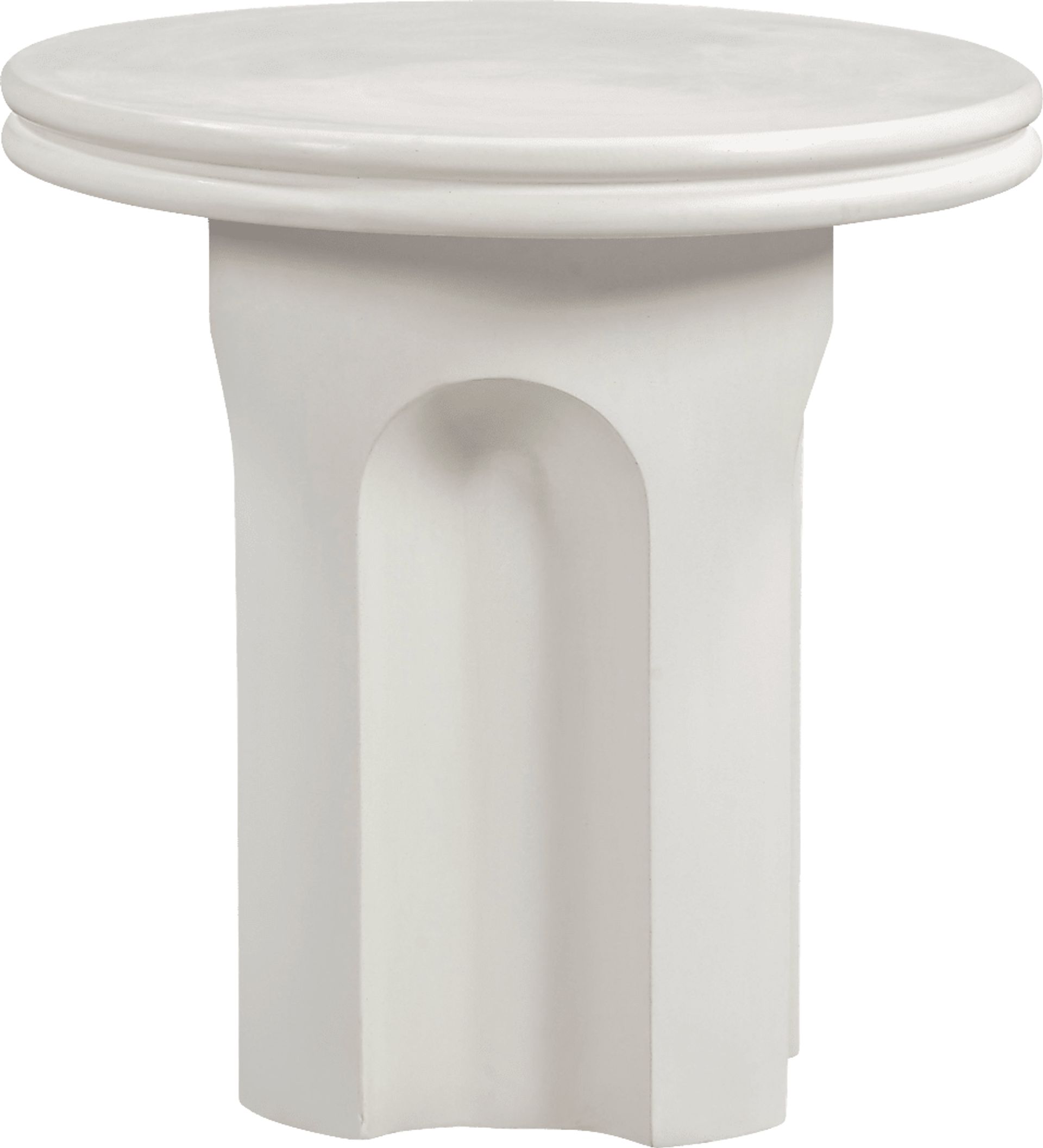 Kaihe Beige Side Table - Image 3