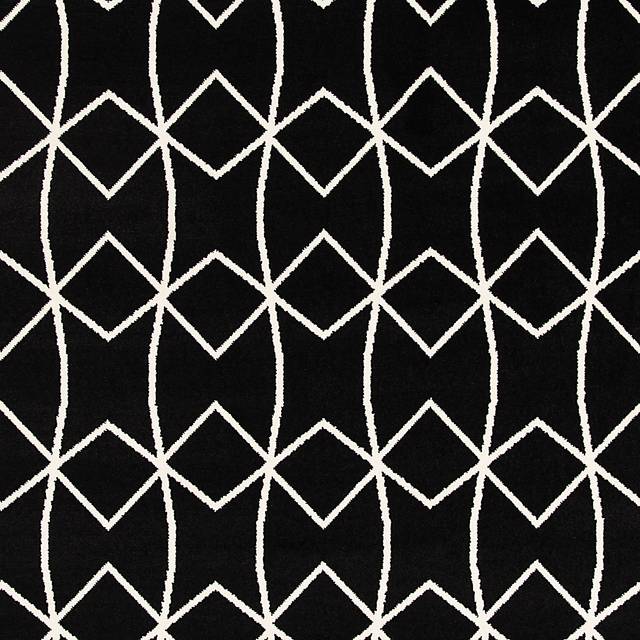 Kaikara Black 2' x 7' Indoor/Outdoor Runner - Thumbnail - Image 7