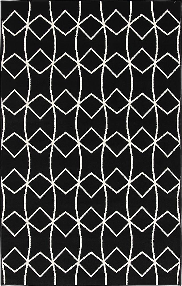 Kaikara Black 2' x 7' Indoor/Outdoor Runner - Thumbnail - Image 9