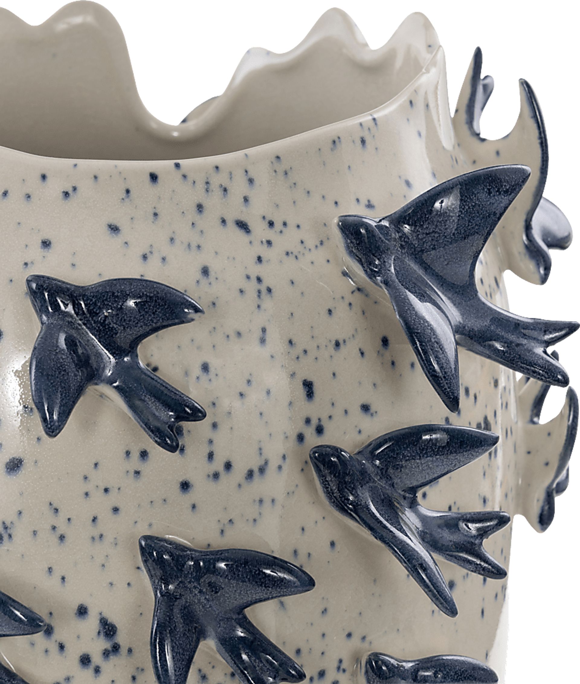 Kaila White Vase - Image 4