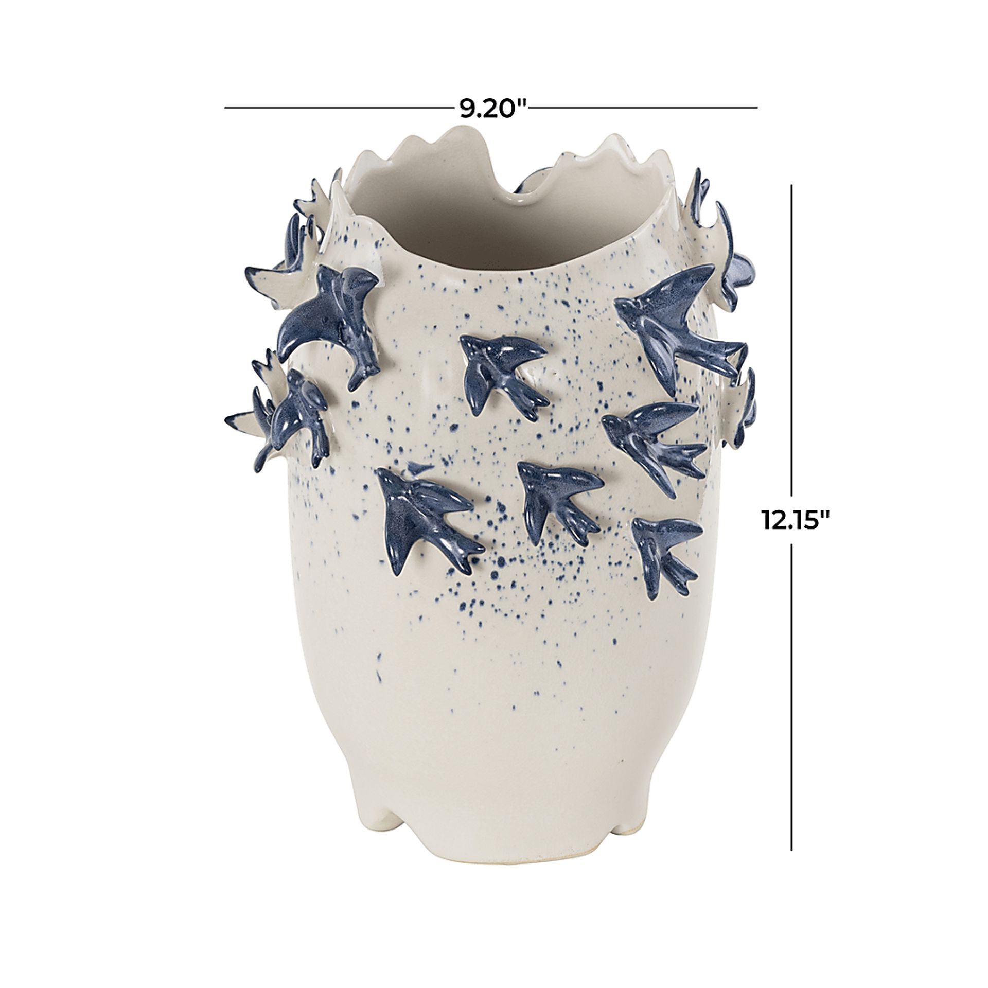 Kaila White Vase - Image 7