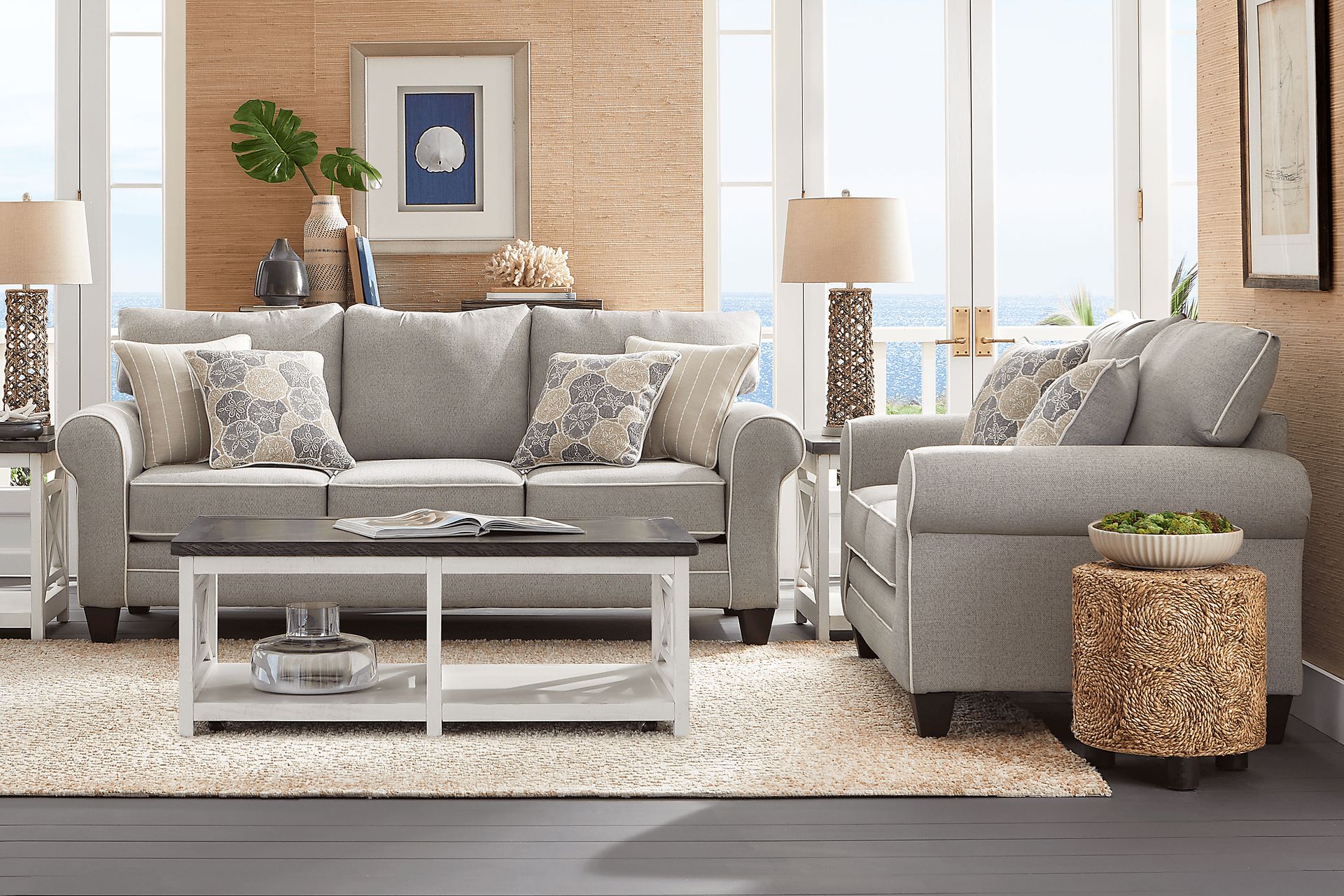 Kailani Coast Gray 5 Pc Living Room - Image 1