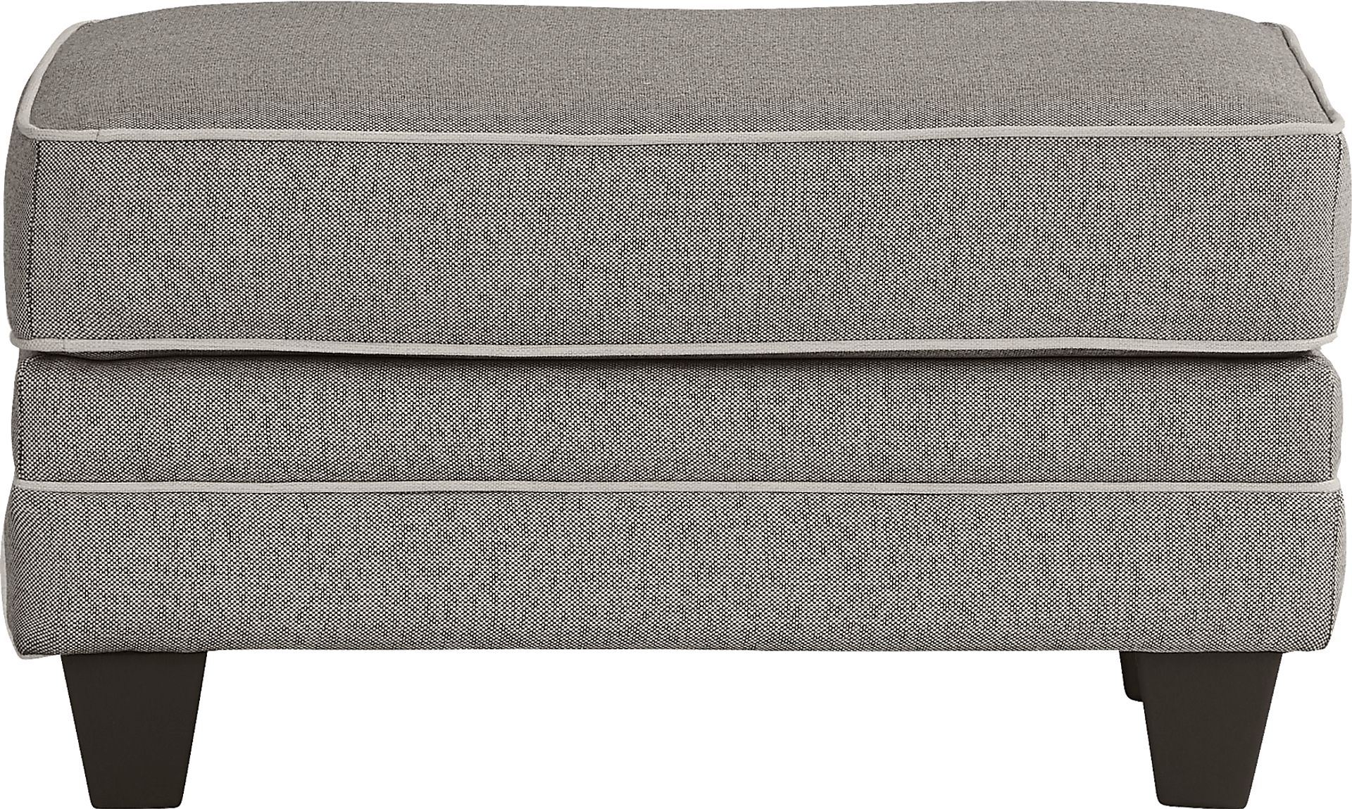 Kailani Coast Gray Ottoman - Image 2
