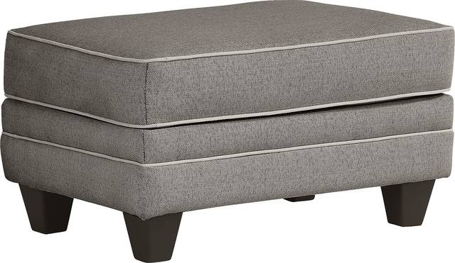 Kailani Coast Gray Ottoman - Thumbnail - Image 1