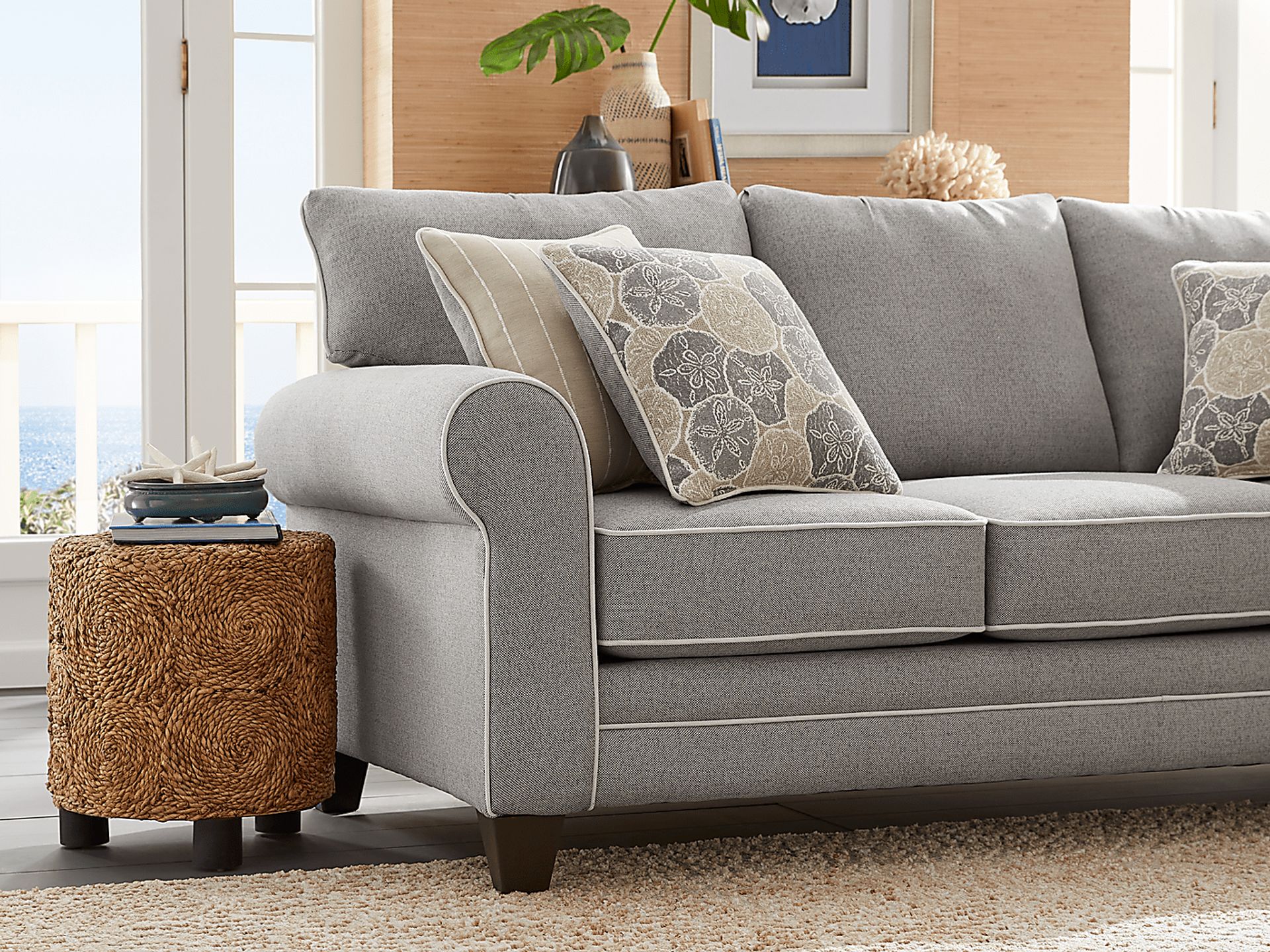 Kailani Coast Gray 3 Pc Living Room - Image 4