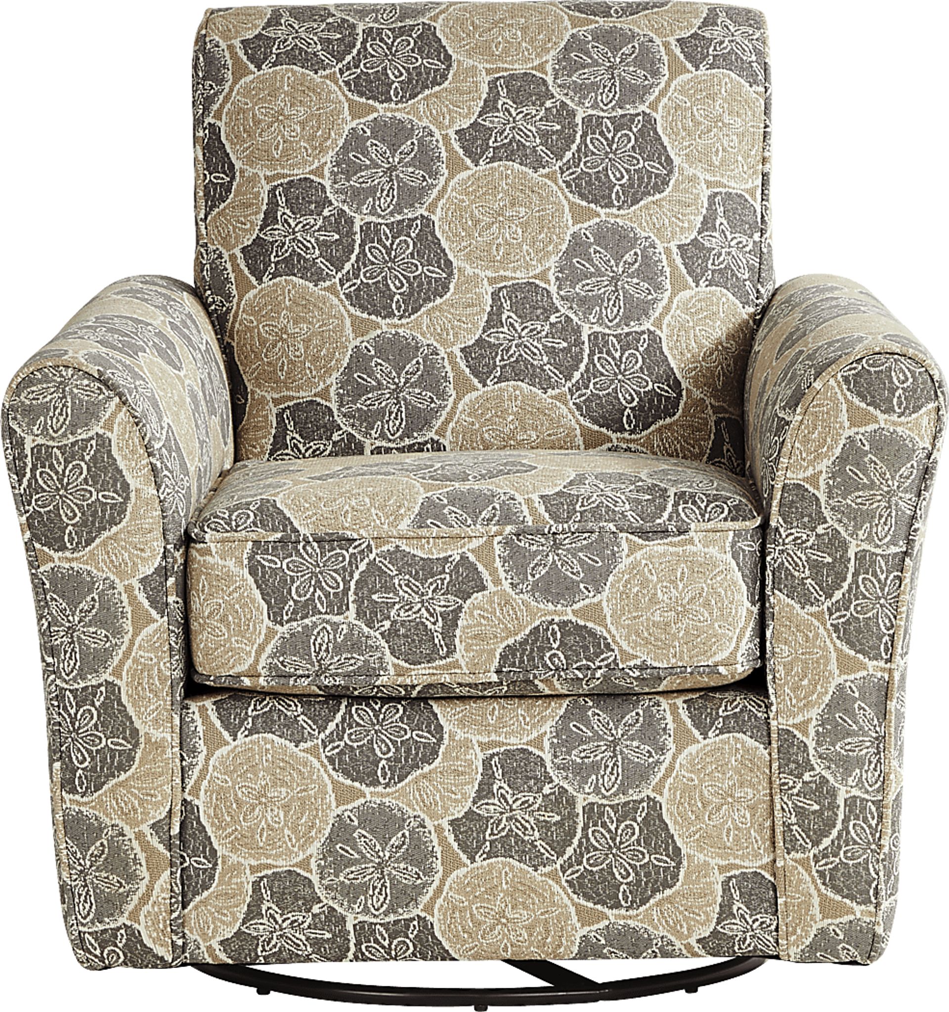 Kailani Coast Sand Swivel Chair - Image 2