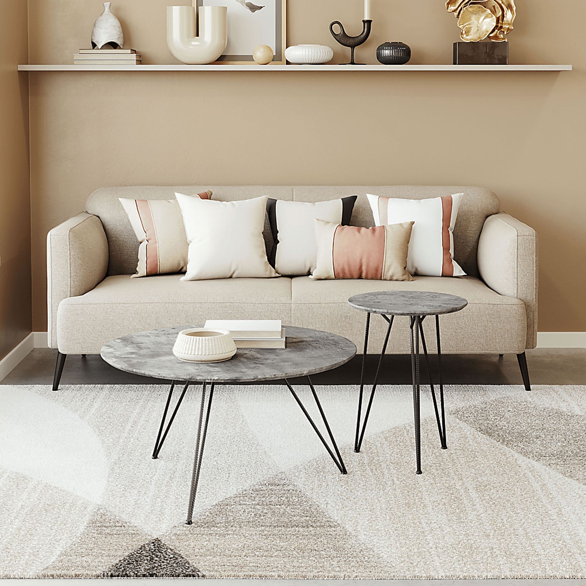 Kailyard Gray Cocktail Table, Set of 2 - Image 2
