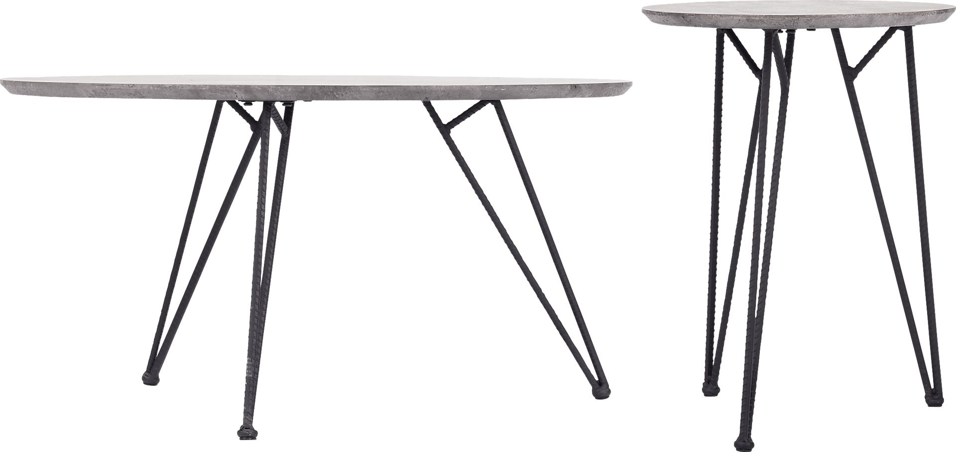 Kailyard Gray Cocktail Table, Set of 2 - Image 7