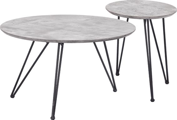 Kailyard Gray Cocktail Table, Set of 2