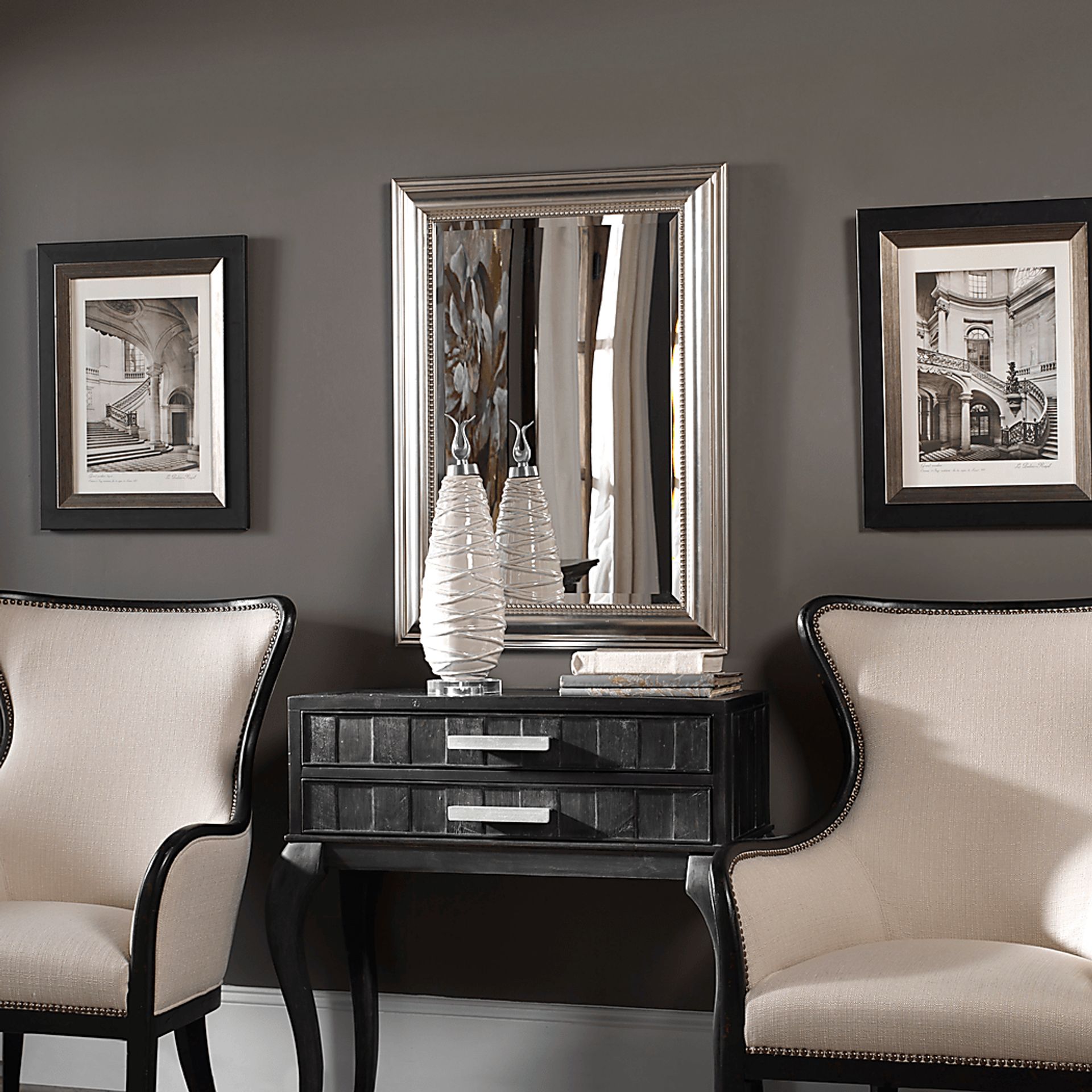 Kaimel Silver Mirror - Image 3