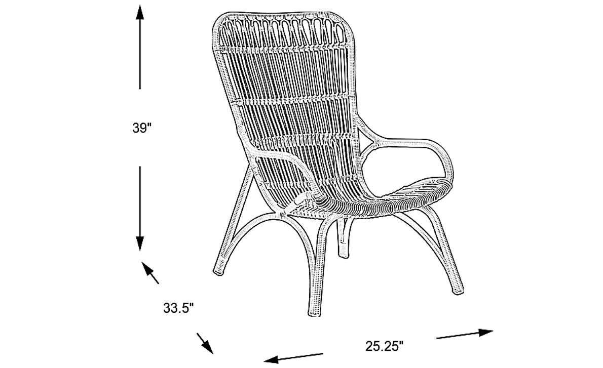 Kain Natural Outdoor Lounge Chair Rooms To Go