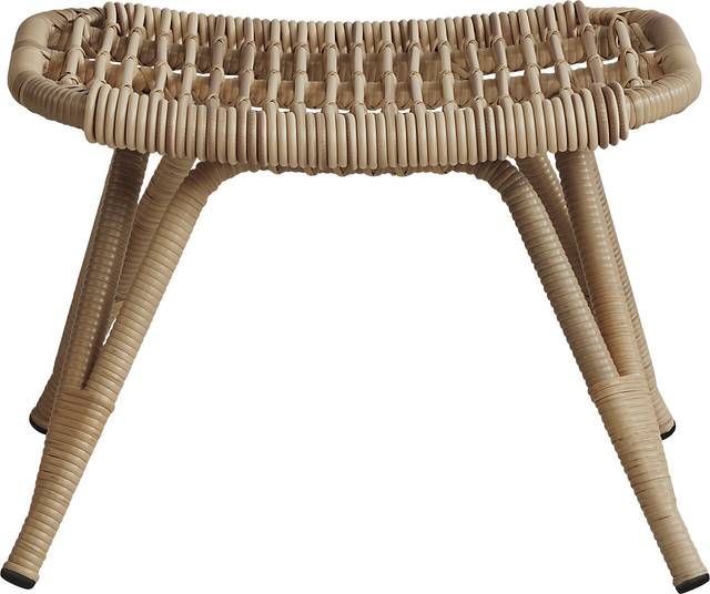 Kain Natural Outdoor Ottoman - Thumbnail - Image 2