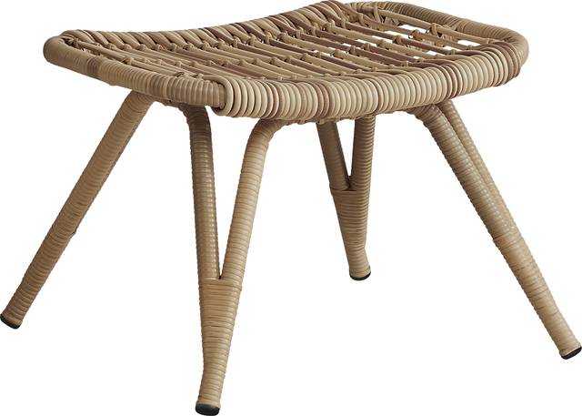 Kain Natural Outdoor Ottoman - Thumbnail - Image 1