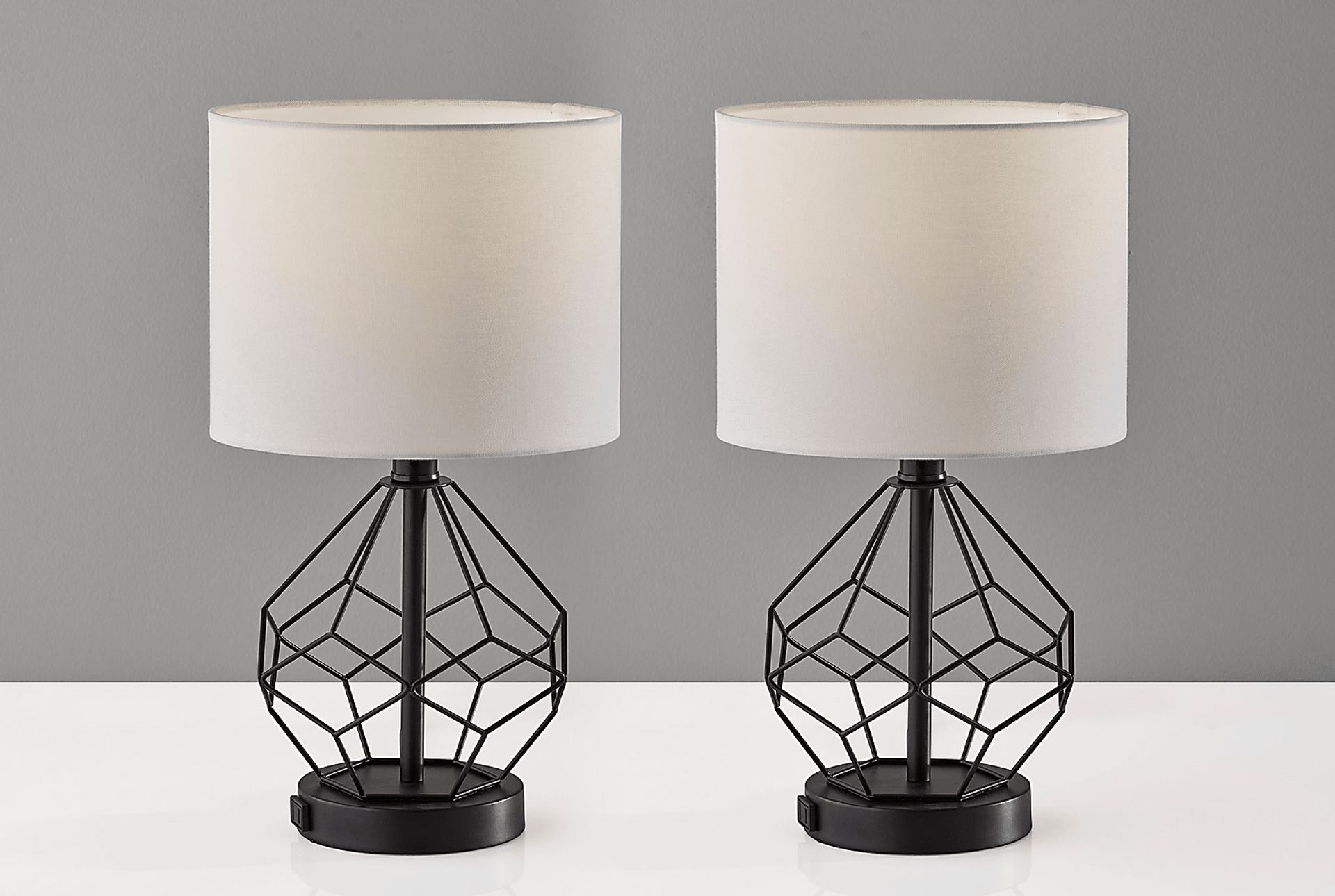 Kairo Black Lamp Set of 2 - Image 4
