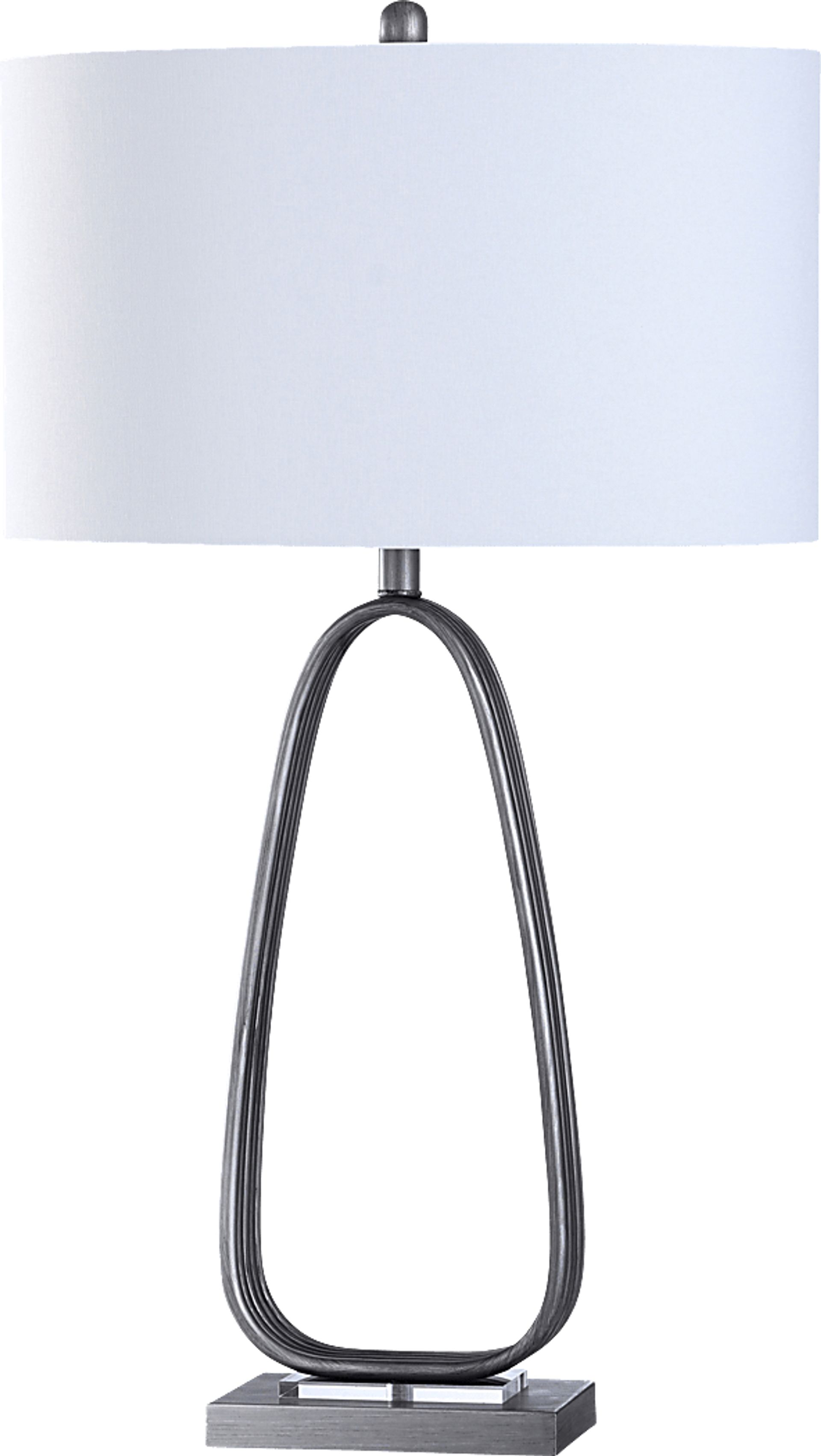 Kaiva Island Silver Lamp - Image 1