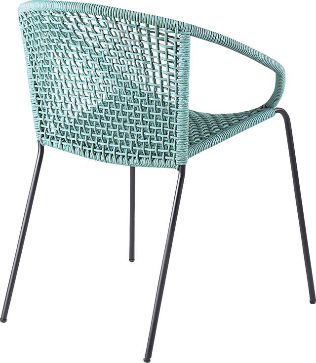 Kaiy Green 3 PC Outdoor Dining Set - Thumbnail - Image 4