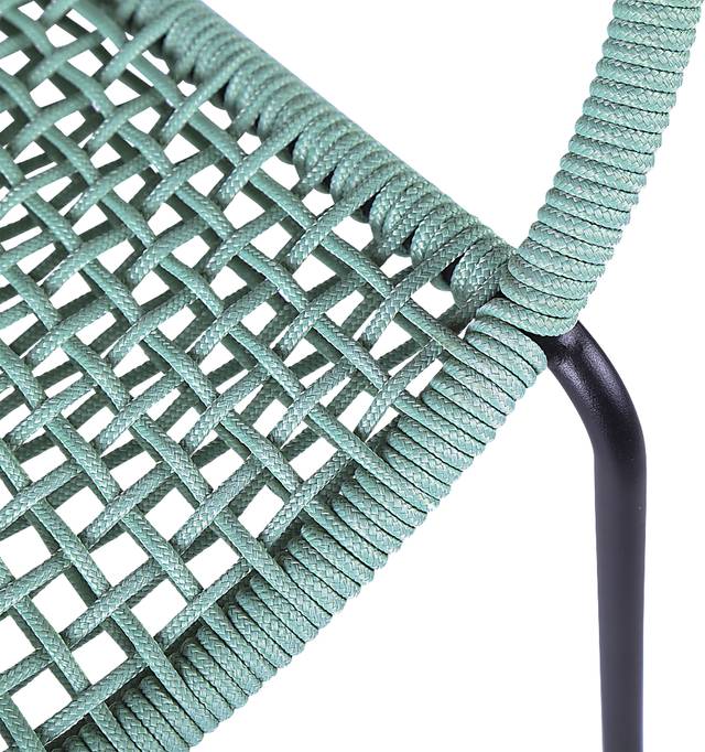 Kaiy Green 3 PC Outdoor Dining Set - Thumbnail - Image 5