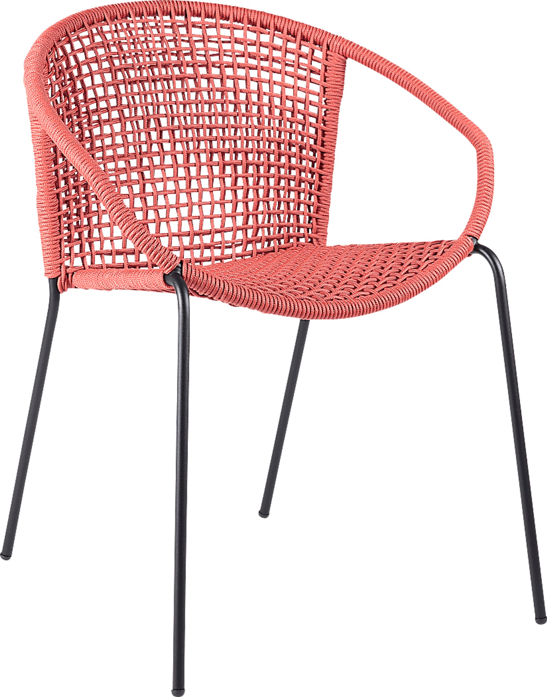 Kaiy Red 3 PC Outdoor Dining Set - Image 3