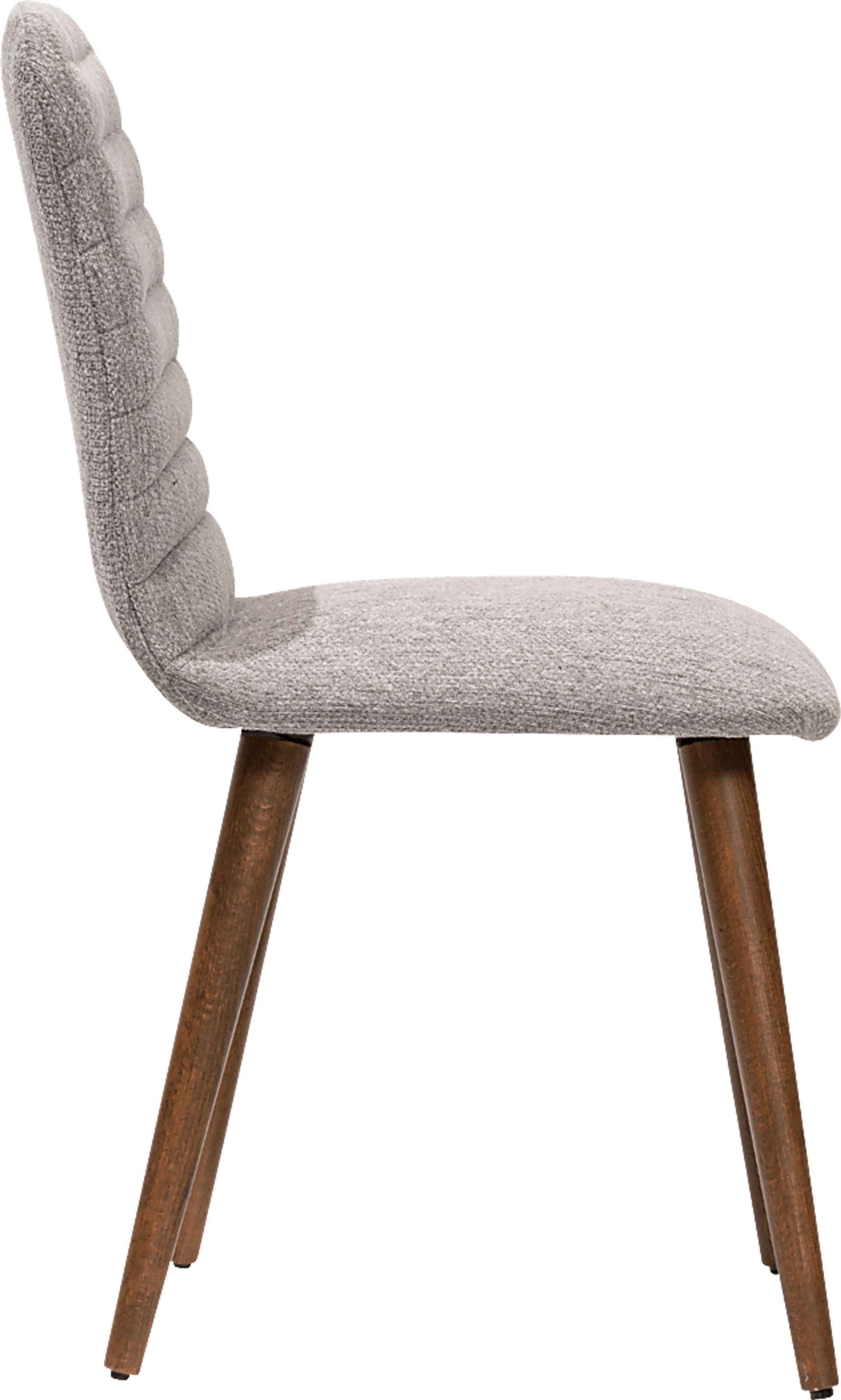 Kajala Gray Side Chair, Set of 4 - Image 4