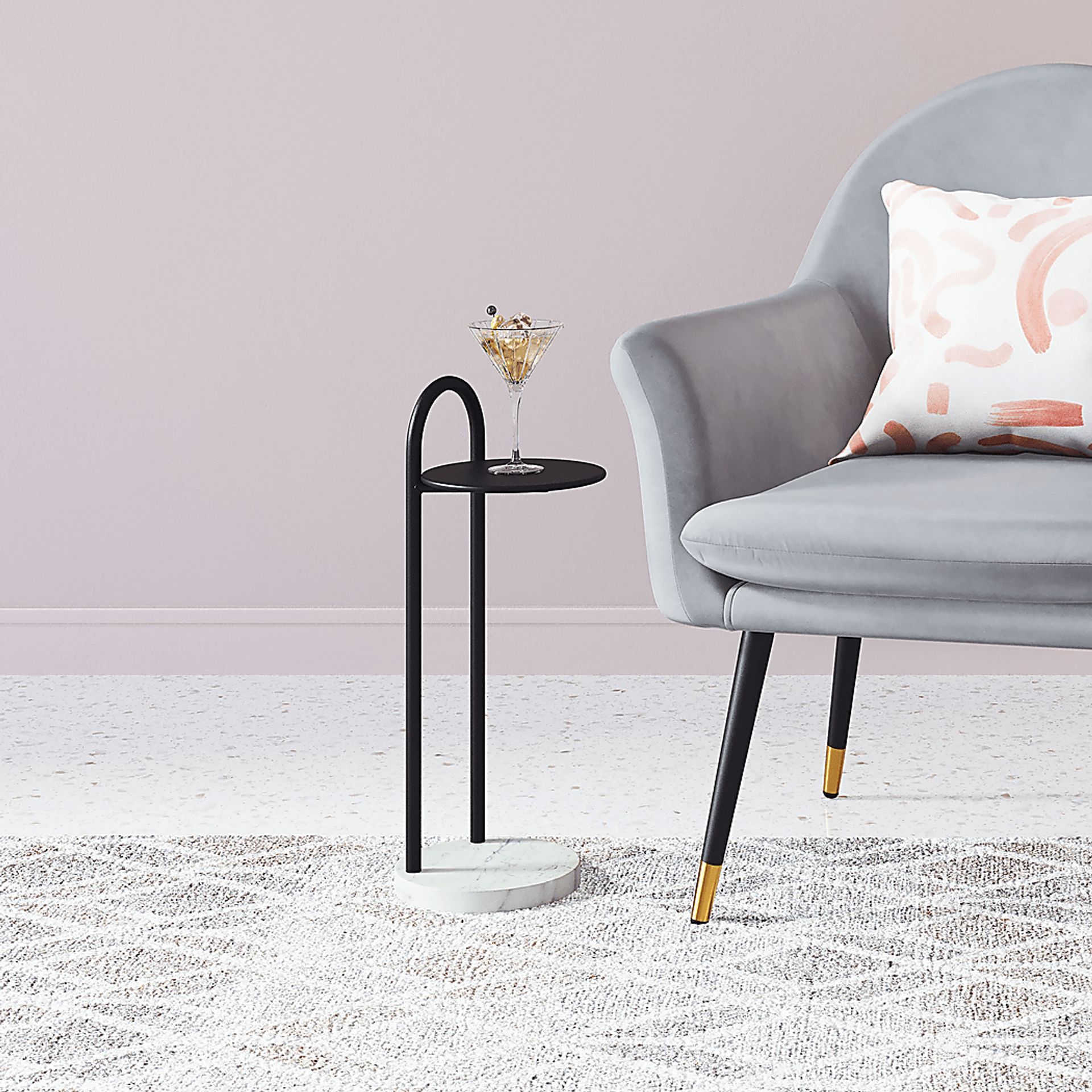 Kalaka Black End Table - Image 2