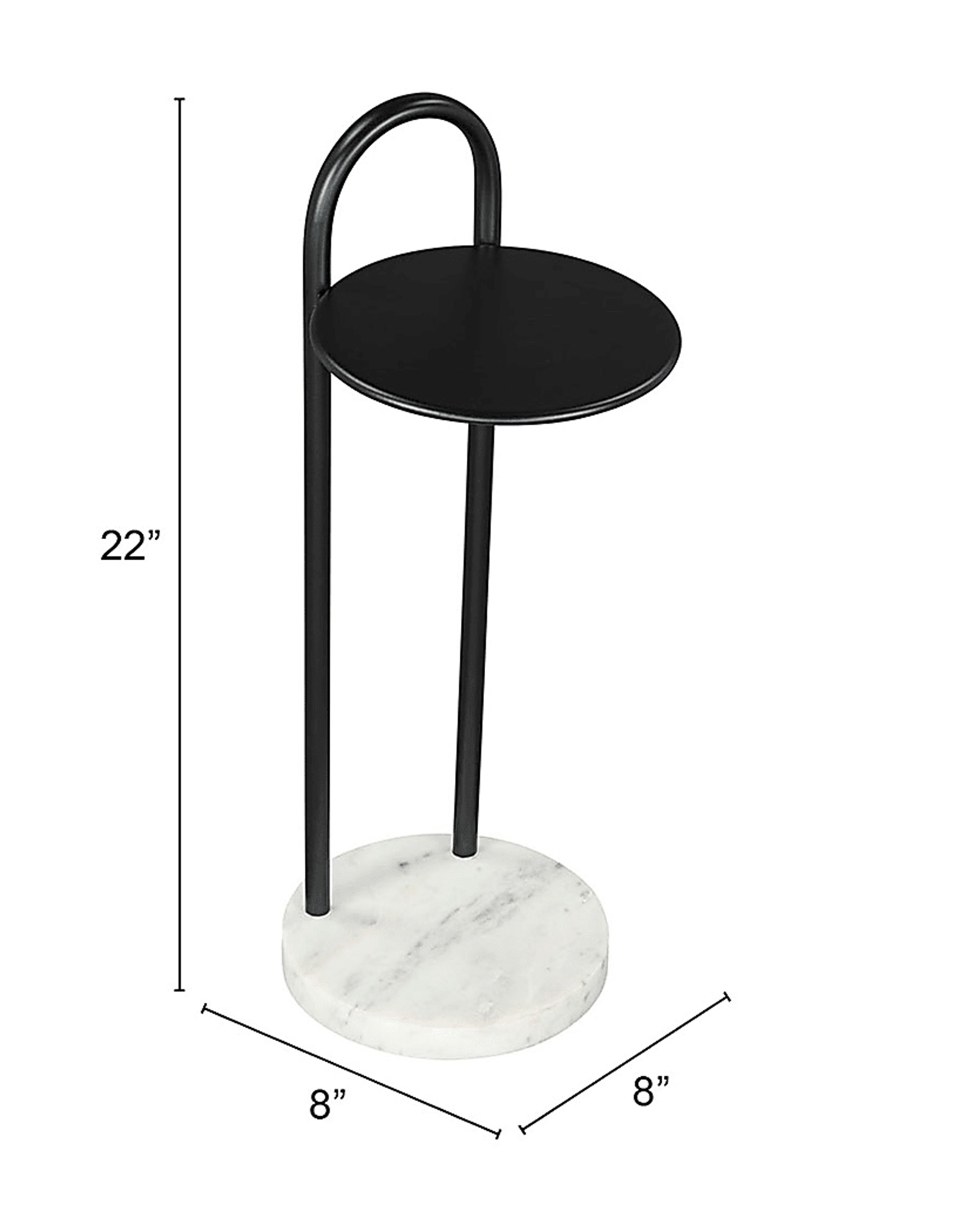 Kalaka Black End Table - Image 8