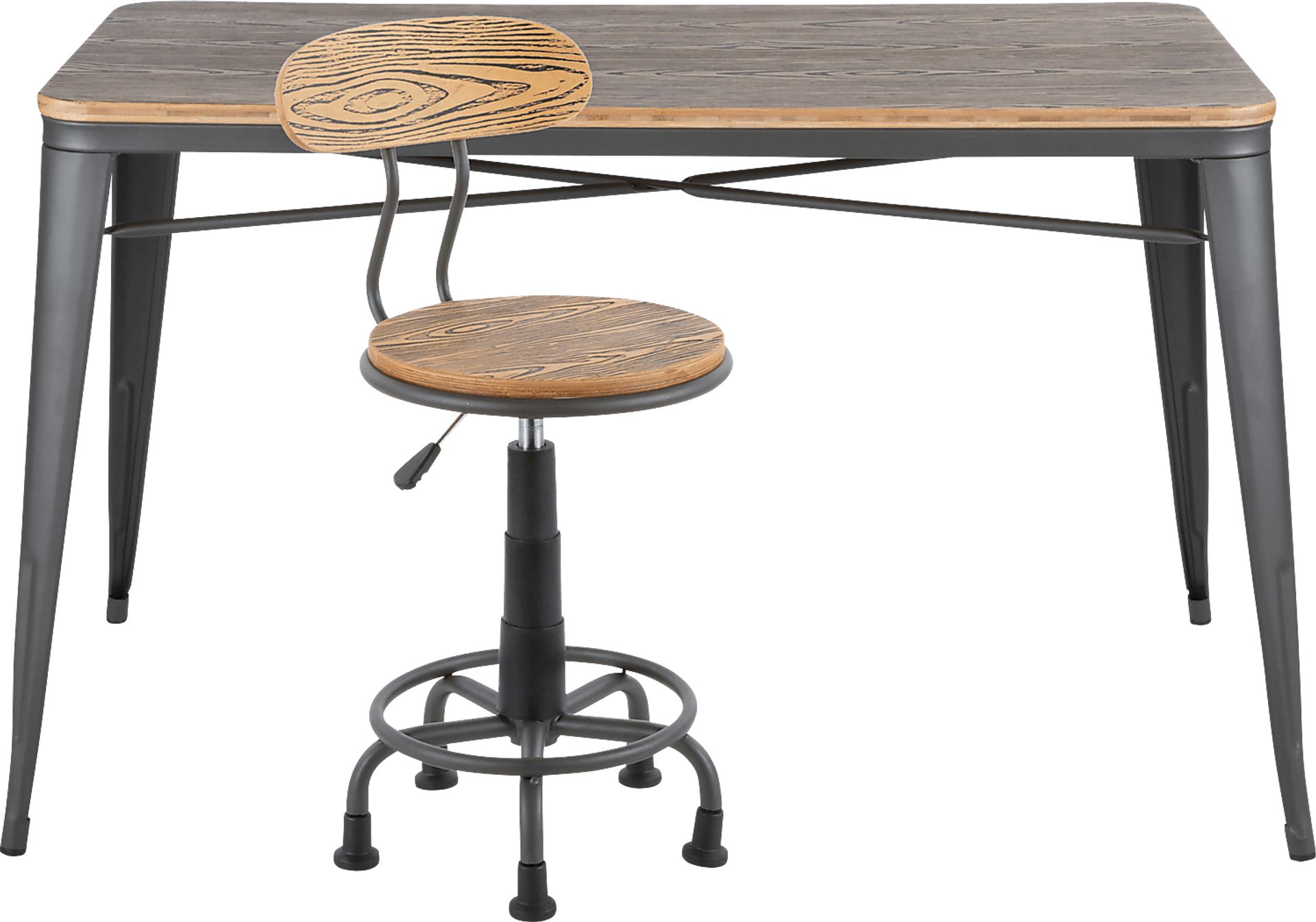 Kalamath Gray Desk - Image 2