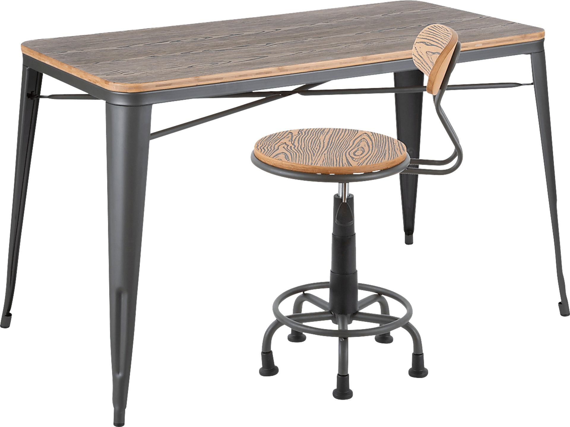Kalamath Gray Desk - Image 1