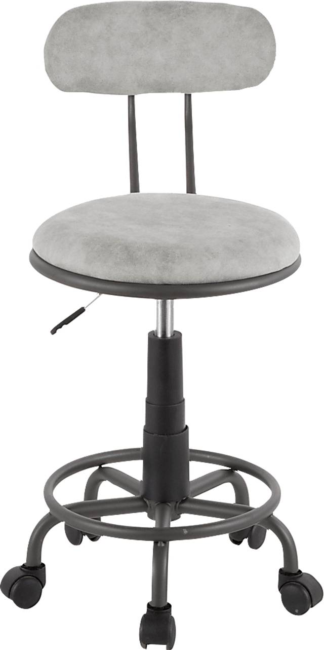 Kalamath Gray Office Chair - Thumbnail - Image 2